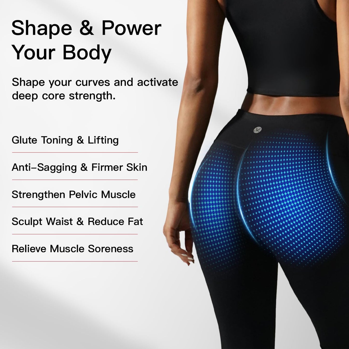 Women's Sculpting Training Leggings for Core & Glutes