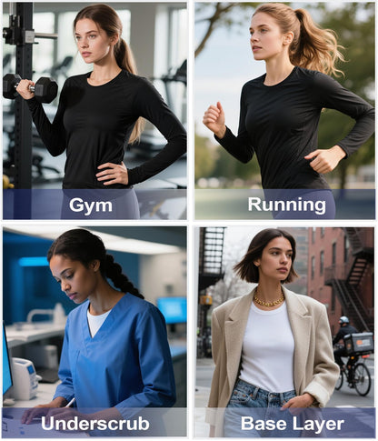 Women's Long Sleeve Compression Training Shirt