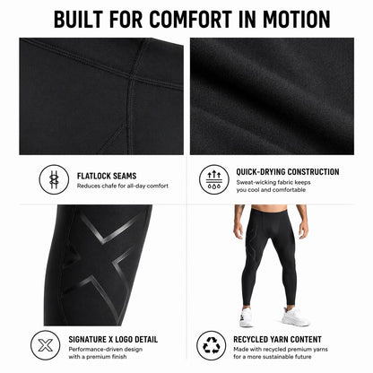 Men's Core Compression Tights for Training & Running