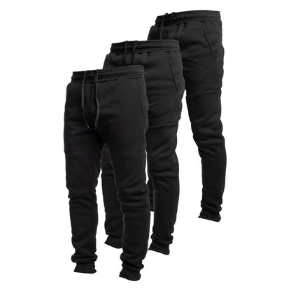 Men's Fleece Tech Joggers with Zipper Pockets