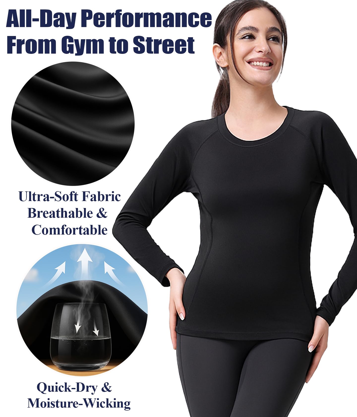 Women's Long Sleeve Compression Training Shirt