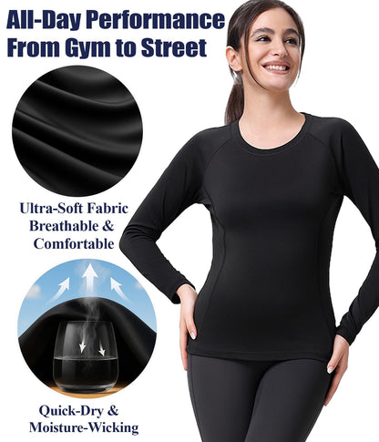 Women's Long Sleeve Compression Training Shirt