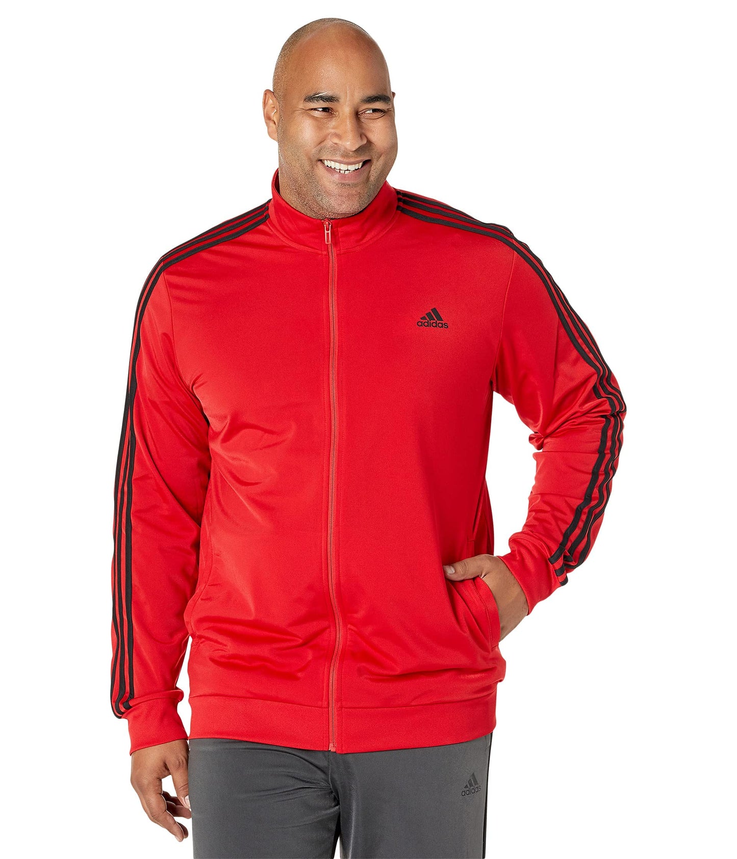 Men's Three-Stripe Warm-Up Track Jacket