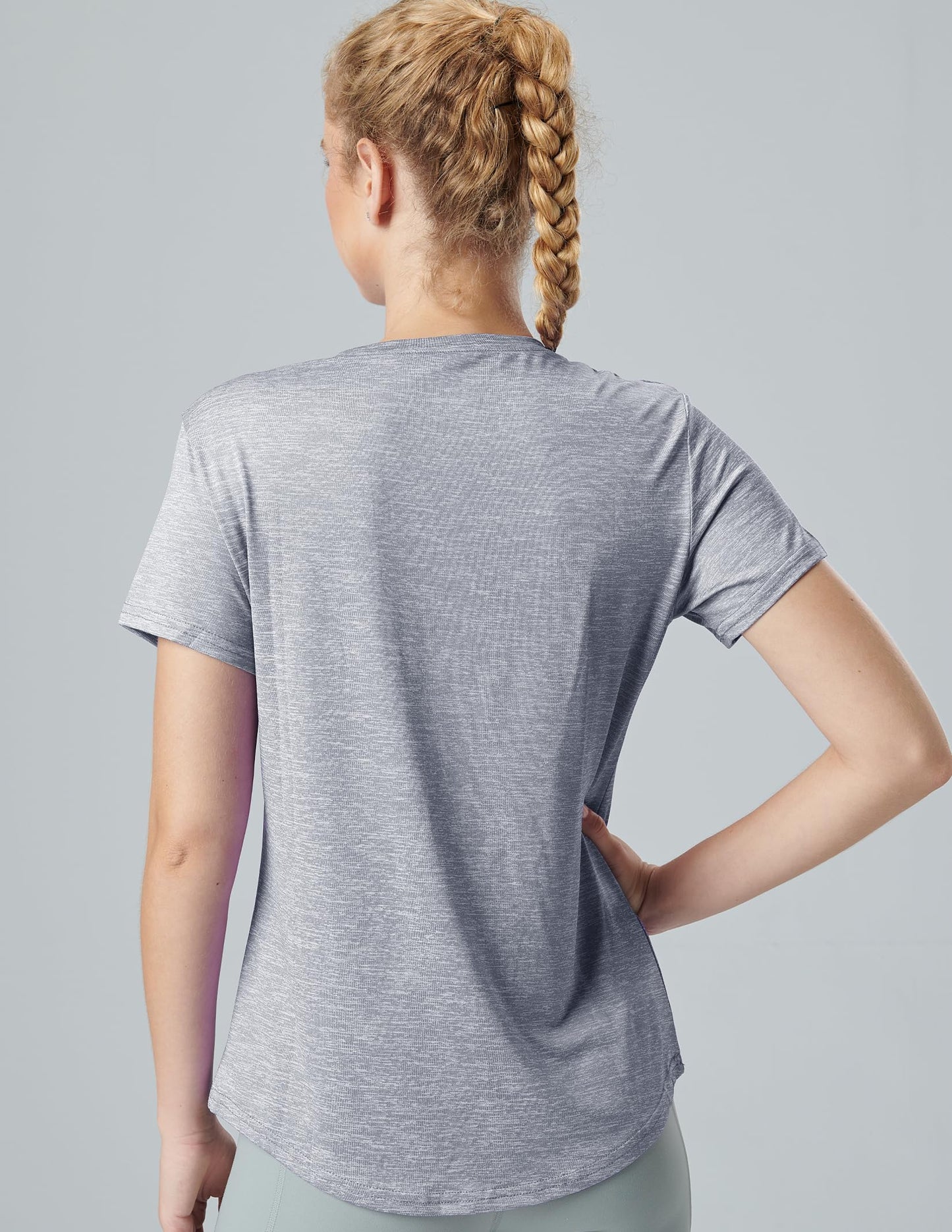Women's Dry-Fit Athletic Training T-Shirts 5-Pack