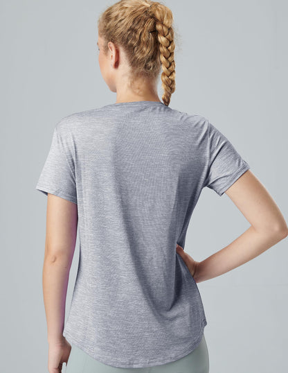Women's Dry-Fit Athletic Training T-Shirts 5-Pack