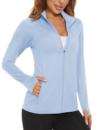 Women's UPF 50+ Lightweight Outdoor Zip Jacket