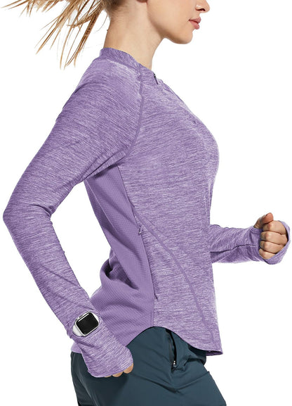 Women's Quick-Dry Long Sleeve Running Top