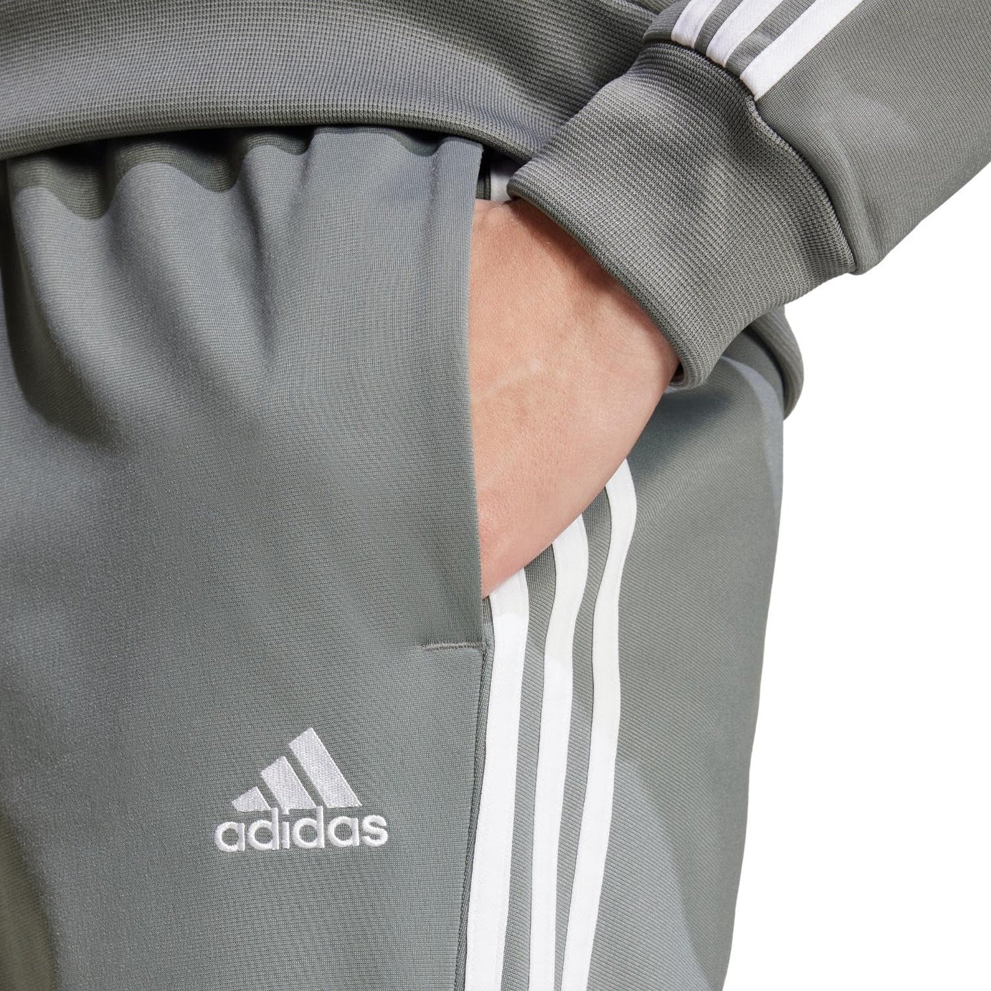 Men's Three-Stripe Tricot Track Suit Set