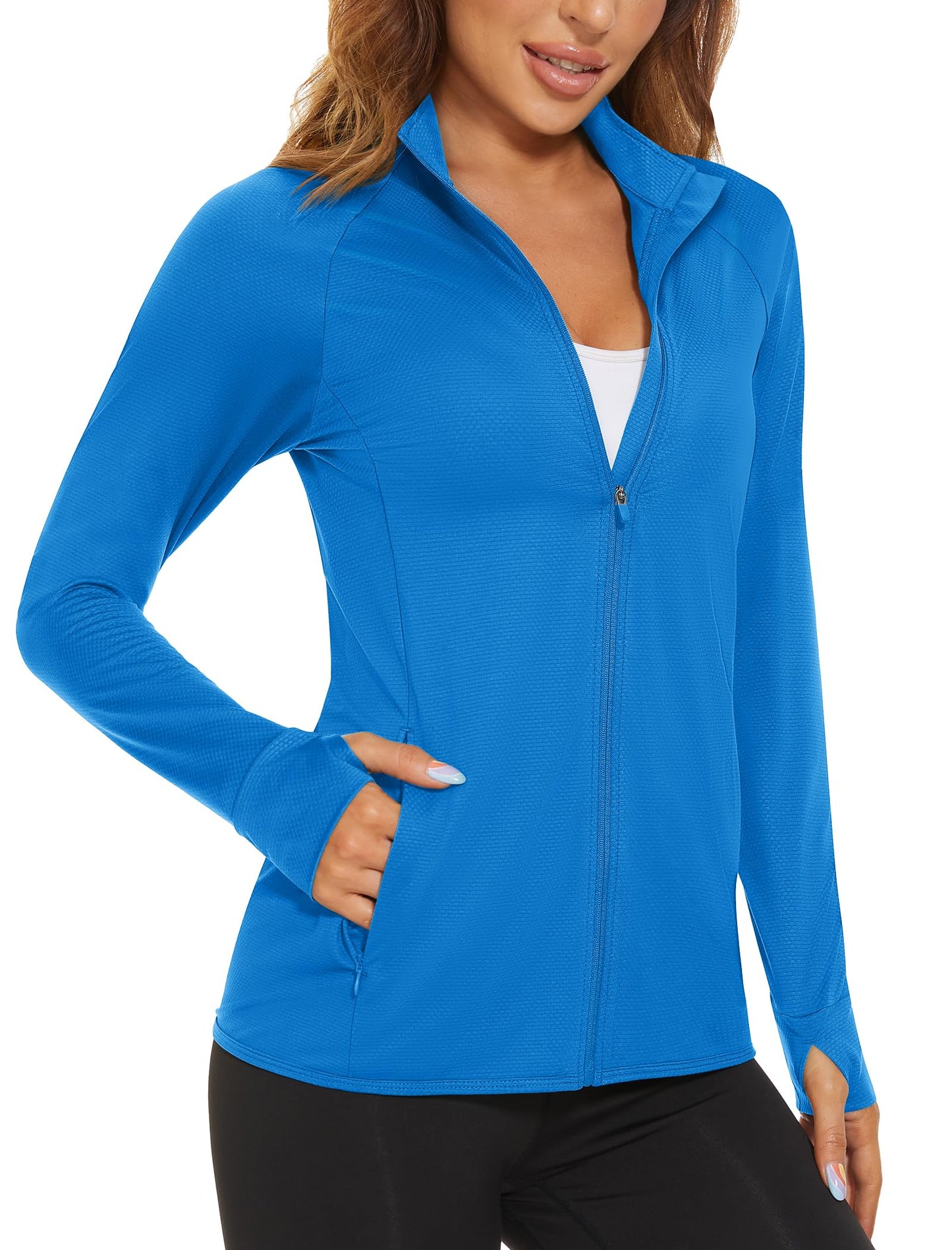 Women's UPF 50+ Lightweight Outdoor Zip Jacket