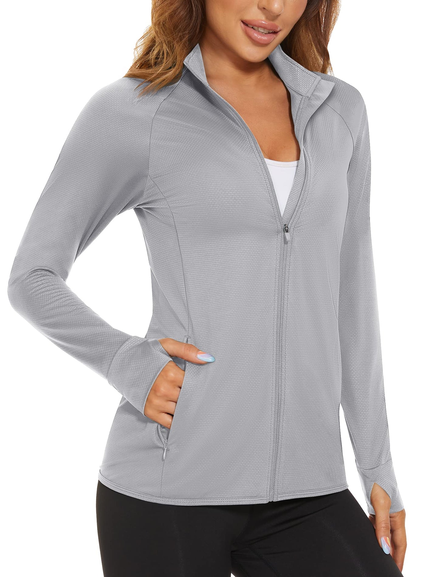 Women's UPF 50+ Lightweight Outdoor Zip Jacket