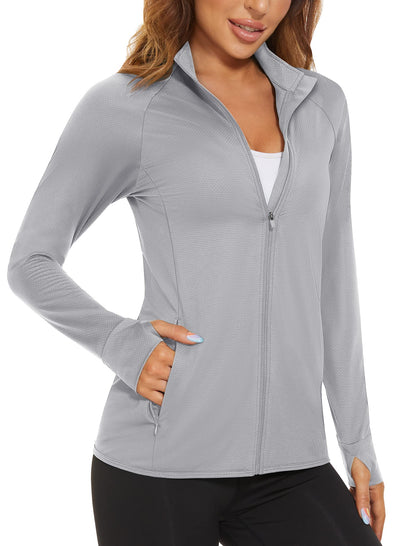 Women's UPF 50+ Lightweight Outdoor Zip Jacket