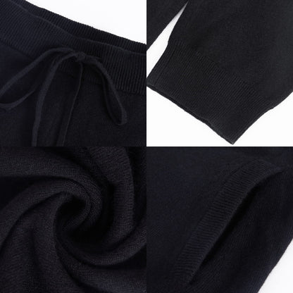 Women's High-Waisted Cashmere Jogger Sweatpants