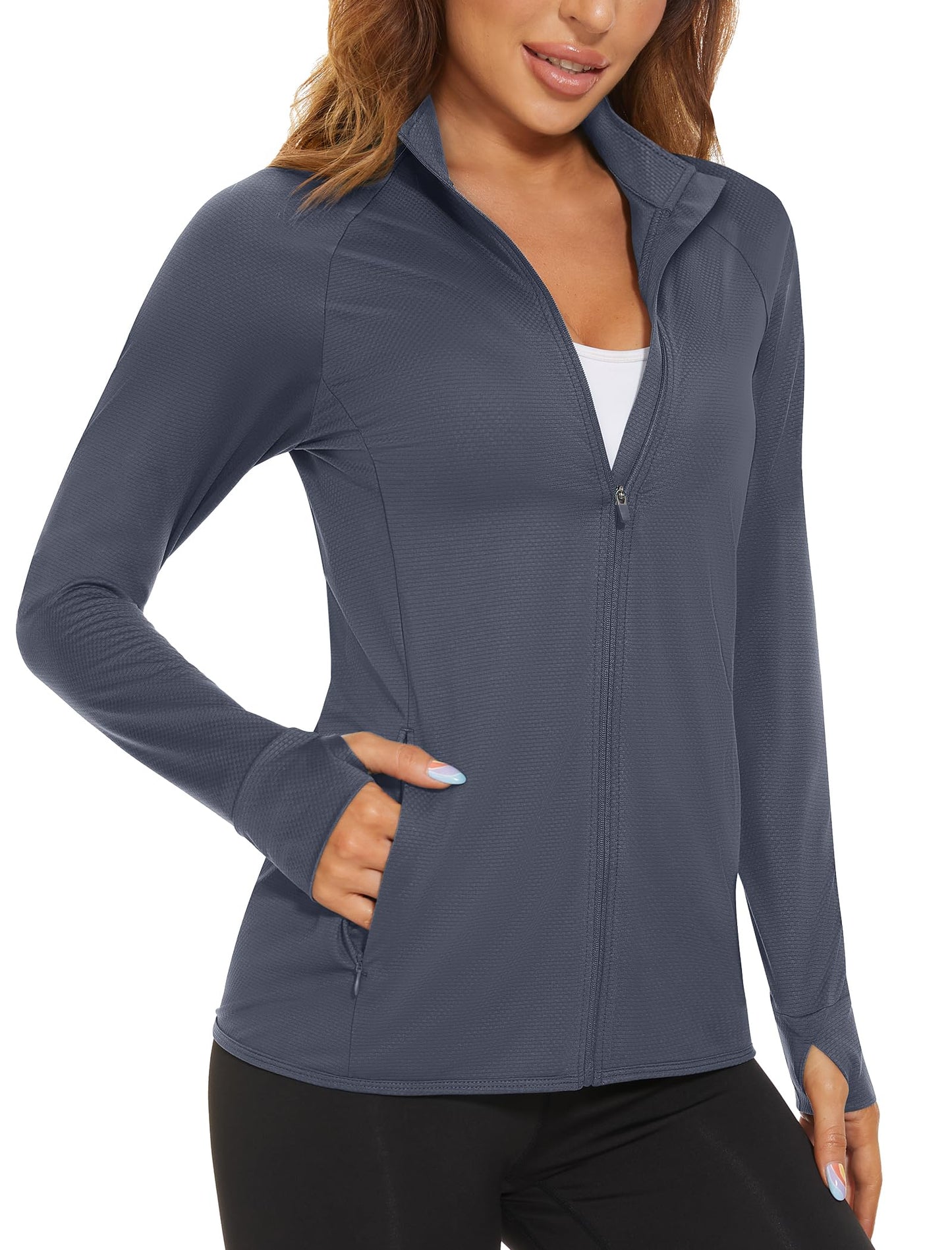 Women's UPF 50+ Lightweight Outdoor Zip Jacket