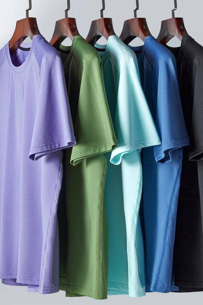Men's Quick-Dry Athletic Training T-Shirts 5-Pack