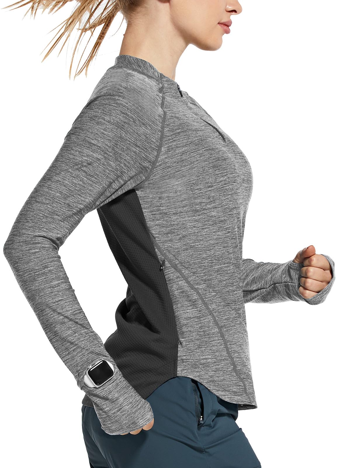 Women's Quick-Dry Long Sleeve Running Top