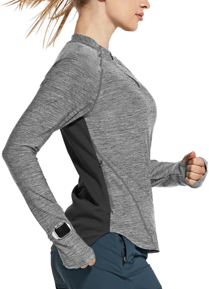 Women's Quick-Dry Long Sleeve Running Top