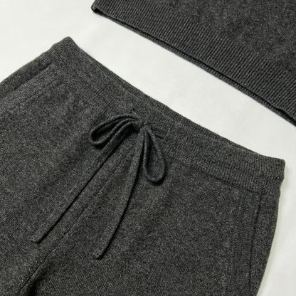 Men's 100% Cashmere Drawstring Lounge Joggers